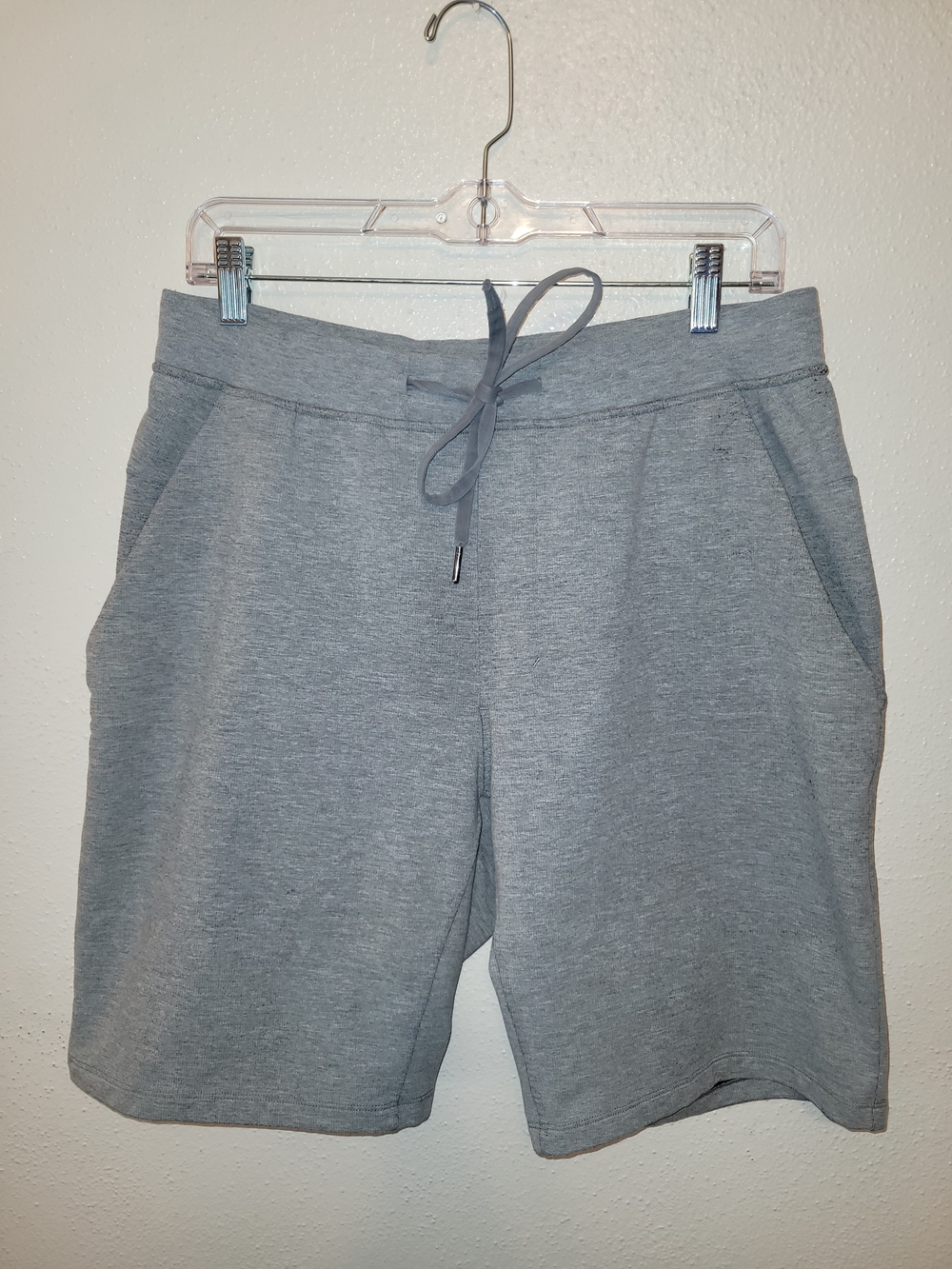 Lululemon Mens City Sweat Short  Pull On Gray Large